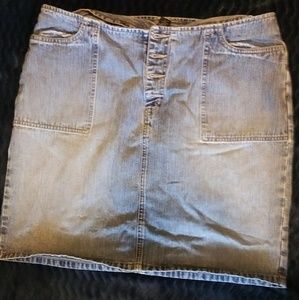 Lane Bryant Venezia Denim skirt